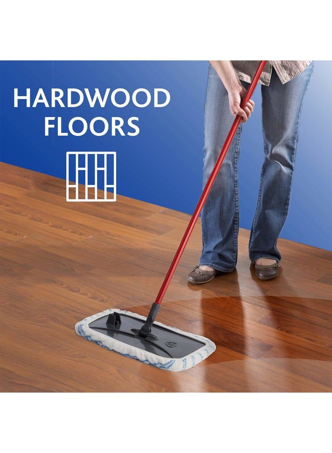 o cedar Hardwood Floor 'N More Microfiber Mop Refill,Blue/White - Image 5