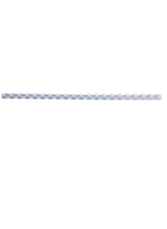 SUPER DEAL 100-Piece Binding Combs 6mm White  - Image 2
