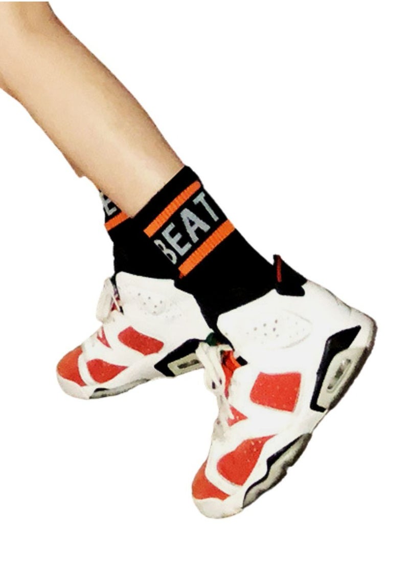 Mei Stylish Breathable Ultra Soft Sports One Pair Socks  - Image 2