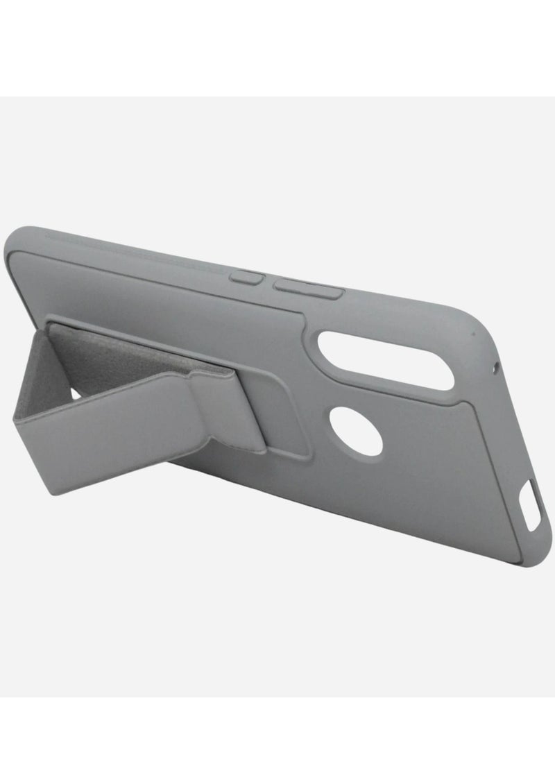 BORTONY Huawei Y9 Prime 2019 Case Silicone Camera Protected Shockproof With Finger Grip Stand Cover - Image 2