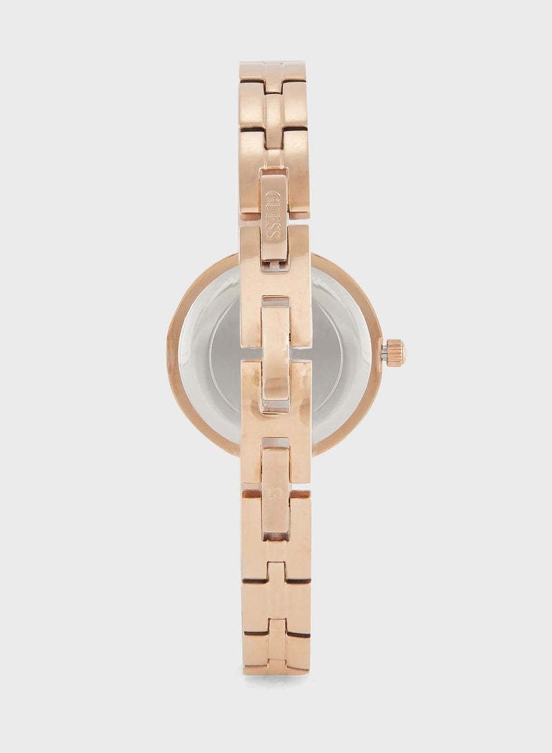 GUESS Lovey Steel Strap Analog Watch - Image 4