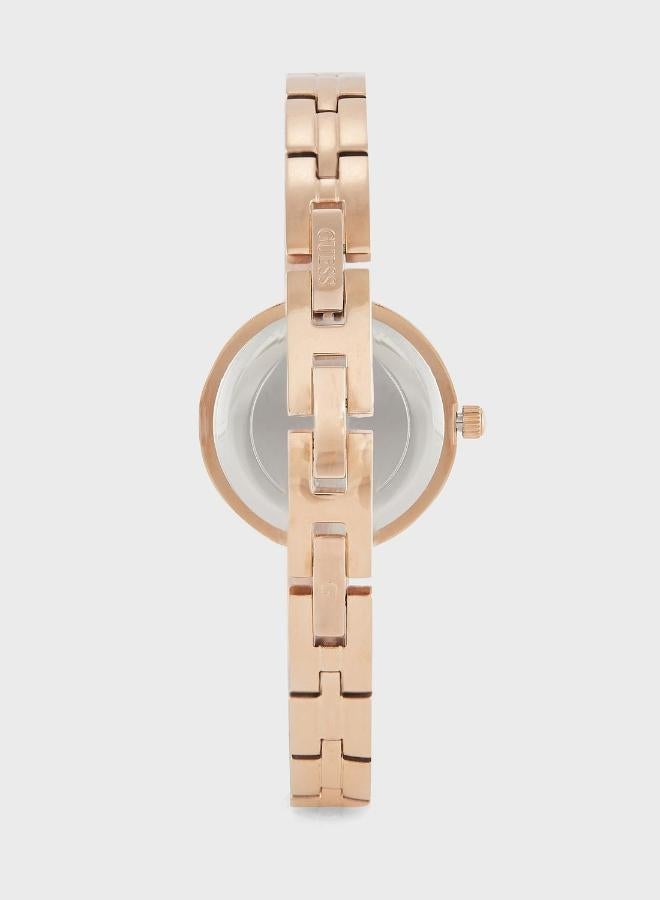 GUESS Lovey Steel Strap Analog Watch - Image 4