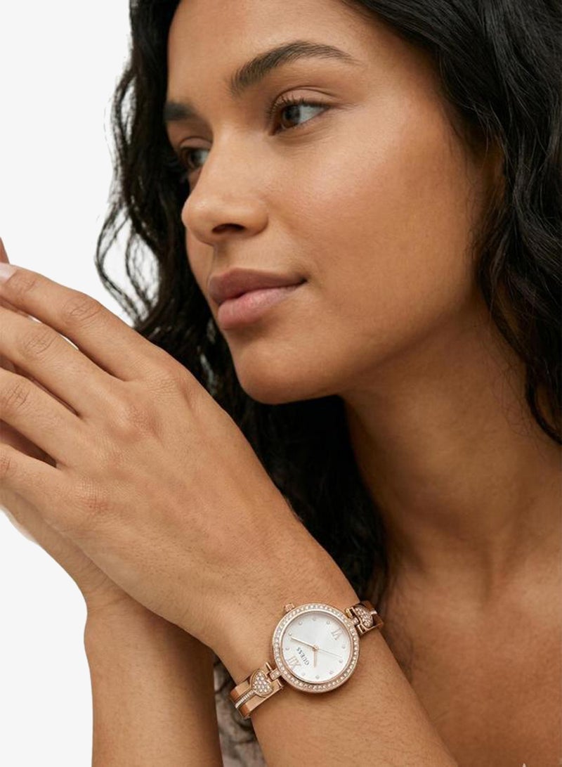 GUESS Lovey Steel Strap Analog Watch - Image 2