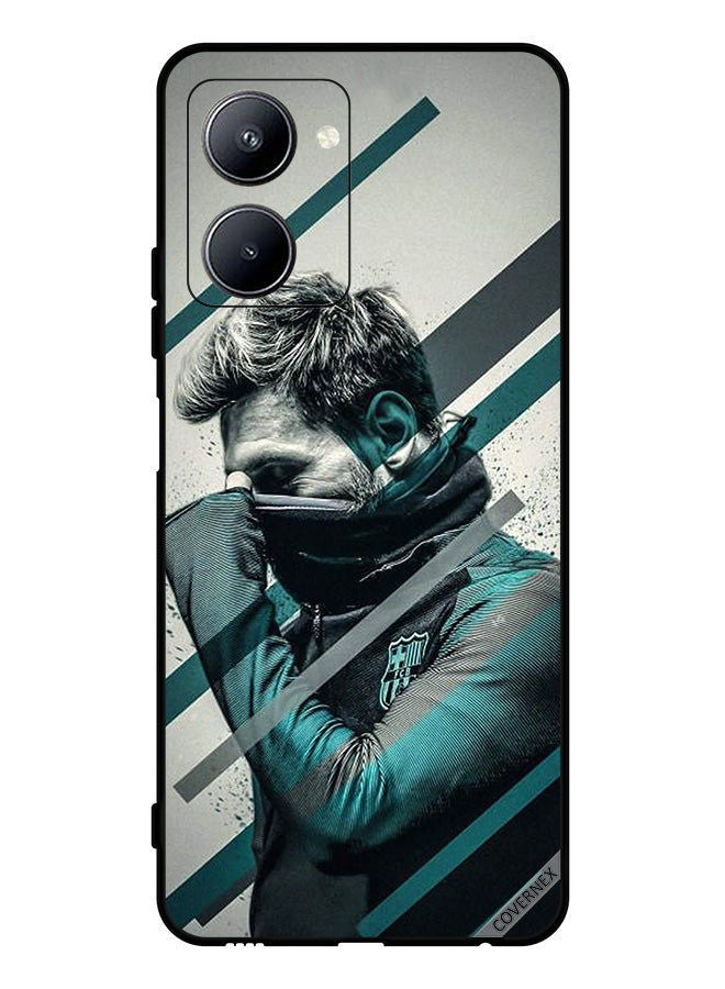 Covernex Protective Case Cover For Realme C33 Messi Hiding Face - Image 1