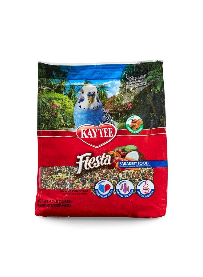 كايتي طعام الطيور الأليفة Kaytee Fiesta Parakeet، 4.5 رطل - Image 1