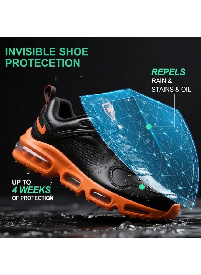 Kakalsa Shoe Protector Spray, Suede Protector Spray 10.15 OZ - Shoe Spray Protectant, Rain & Stain Water Repellent Spray for Shoes, Nano Protection for Sneakers, Canvas, Suede, Leather, Boots, Nubuck - Image 3