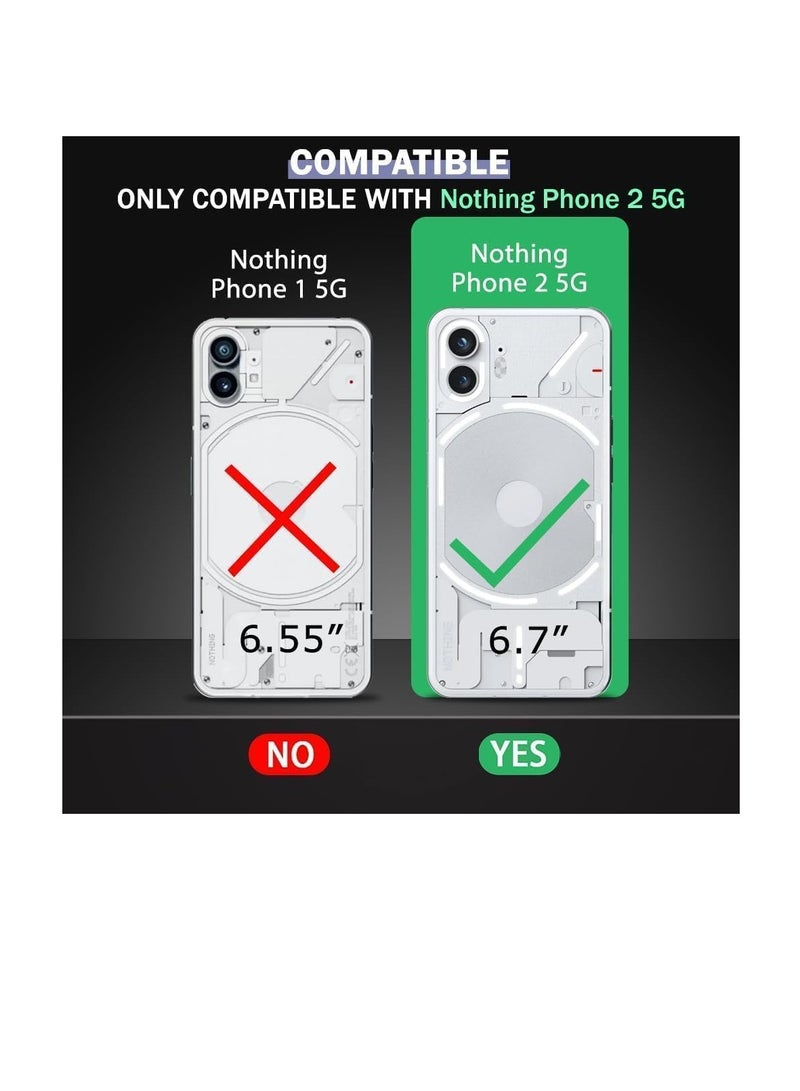 UNBLACK Compatible with Nothing Phone 2 Case With (Fram Grey) - Image 2