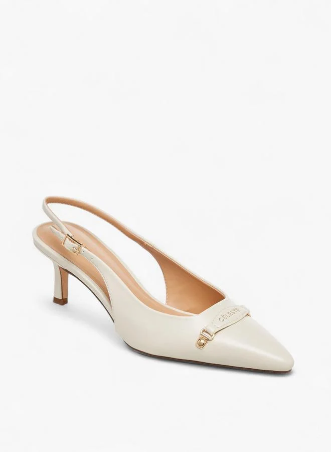 سيليست أحذية نسائية مدببة بكعب خنجر