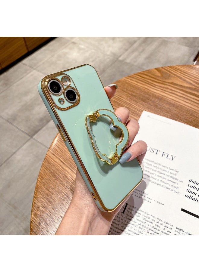 Plum Blossom Buckle Cartoon Folding Ins Mobile Phone Metal Buckle Bracket Creative Gift Bracket For Mobile Phone-Colour:FT0613 - Image 4