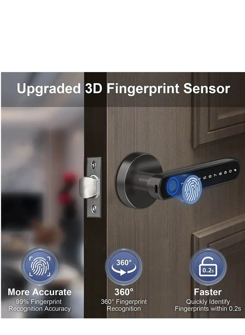 كالون باب سمارت بالبصمه و الأرقام السريه و كمان واي فاي - Image 4