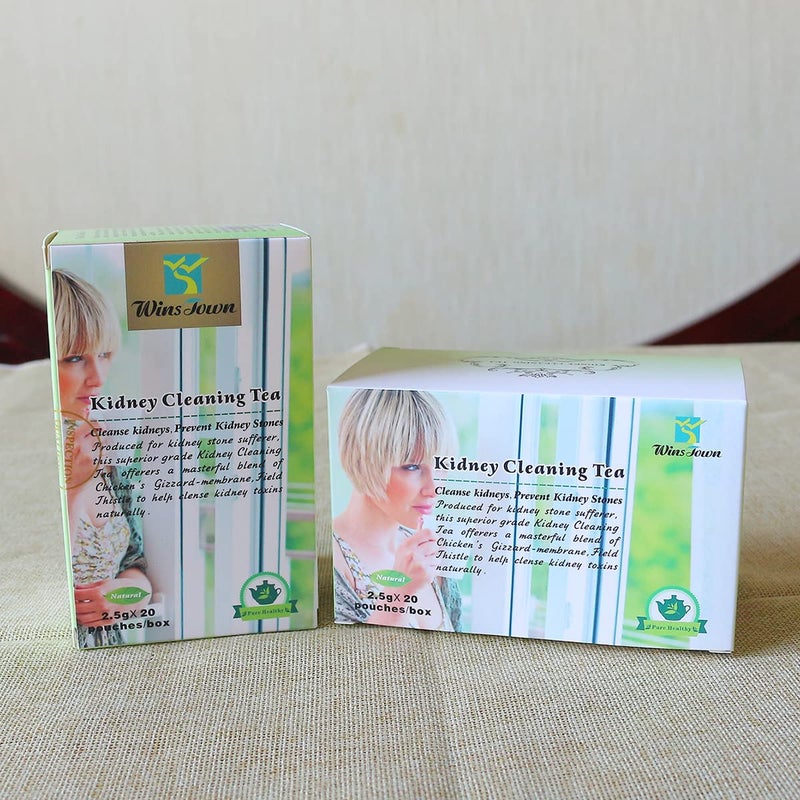 Wins Town شاي وينز تاون لتنظيف حصوات الكلى - كسر الحصوات لتنظيف الكلى وإزالة السموم - 20 كيس شاي - Image 3
