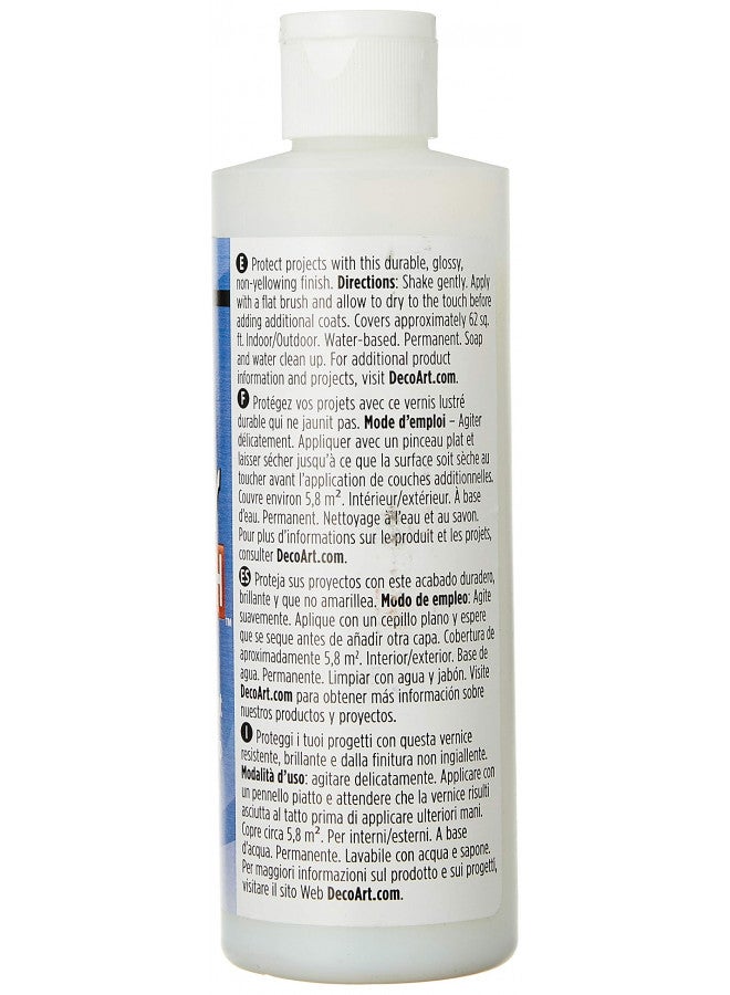 DecoArt DS19-9 American DuraClear Varnishes, 8-Ounce, DuraClear Gloss Varnish - Image 2