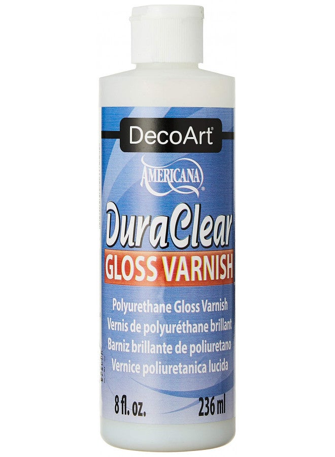 DecoArt DS19-9 American DuraClear Varnishes, 8-Ounce, DuraClear Gloss Varnish - Image 1