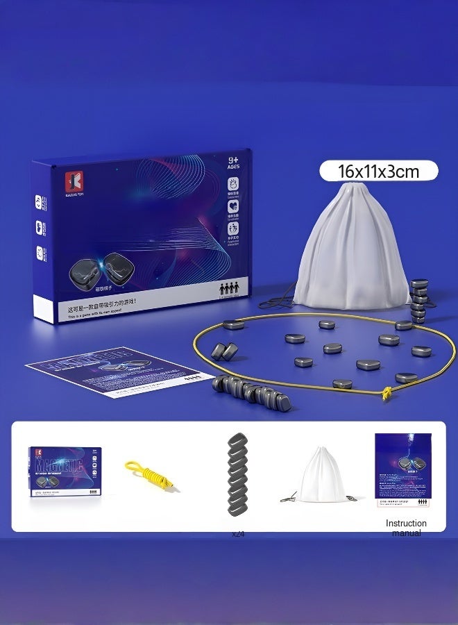 شطرنج التأثير المغناطيسي، شطرنج أرستقراطي فردي، لعبة تعليمية للأطفال بين الوالدين والطفل، لعبة لوحية للكبار، شطرنج رويال تاتش داون - Image 5