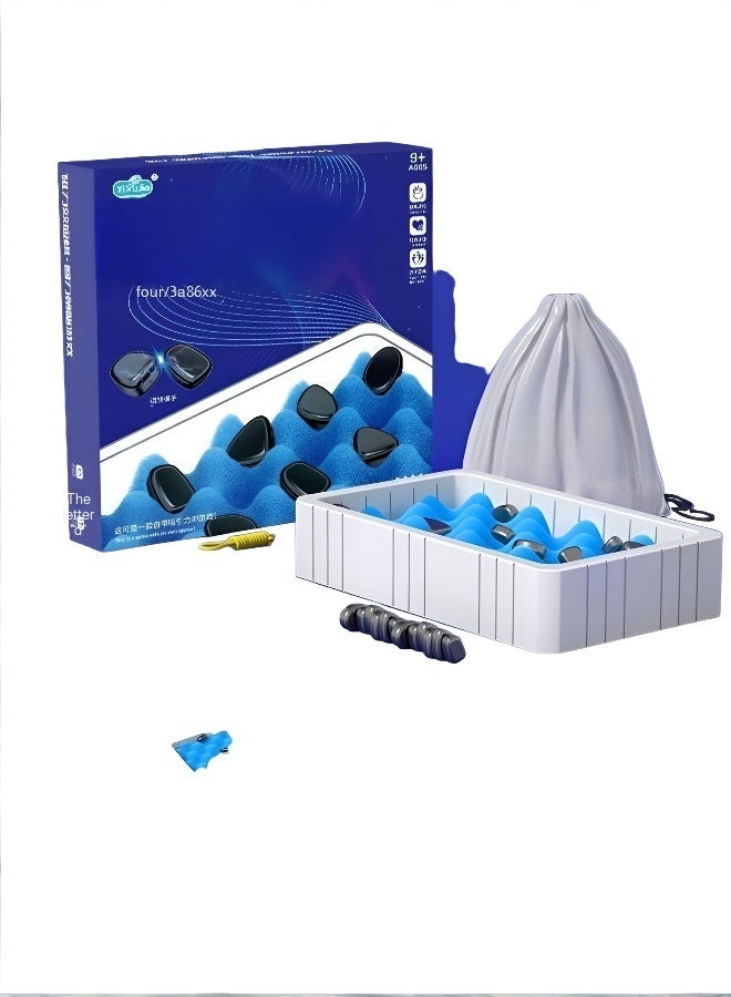 شطرنج التأثير المغناطيسي، شطرنج أرستقراطي فردي، لعبة تعليمية للأطفال بين الوالدين والطفل، لعبة لوحية للكبار، شطرنج رويال تاتش داون - Image 3