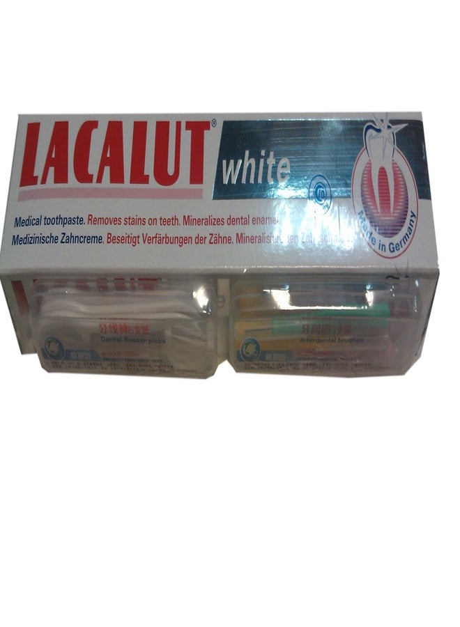 LACALUT White Toothpaste (75 ml 2.53 fl. oz.) - Image 1