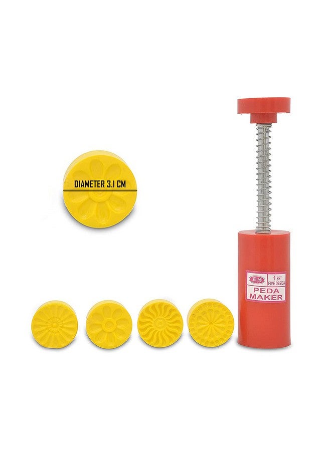 DS Peda/Sweet Fast Stamping/Cutter, Flower Shap, Plastic (Round Shape (Small)) - Image 4