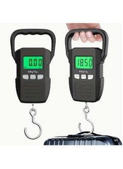 Generic 1pc Digital Scale, Hanging Scale, Fishing Scale, 132lb 60kg Luggage Scale Large Handle Back  - Image 4