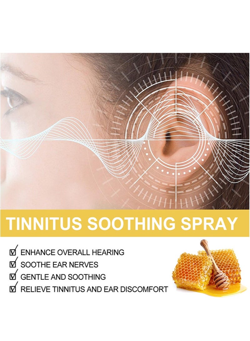 SOUTH MOON Bees Propolis Tinnitus Soothing Spray，Natural Herbal Spray，Ear Care Spray，Suitable For Tinnitus Relief ，Eliminate Earwax，Back Of The Ear，Ear Discomfort（60 ml） - Image 3