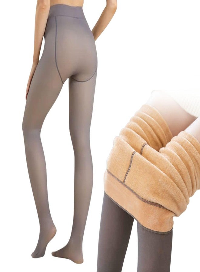 XJARVIS® Belgium Women Winter Stockings |Thermal Tights & Fleece Pantyhose | Thick Velvet Lined Warm Leggings for Women | Cold Weather Stretchable Slim Fit Tights (Waist 26–36 Inch) Pack of 1 - Image 1