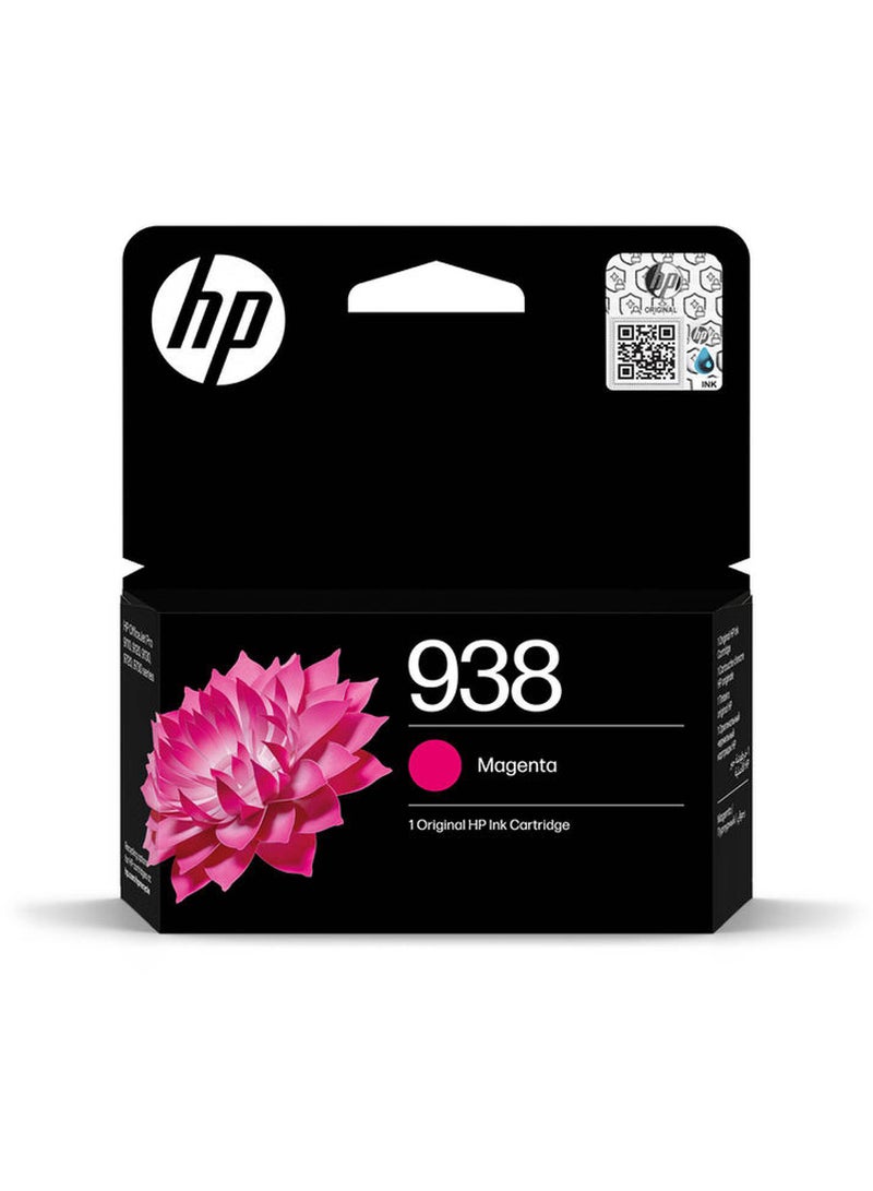 HP 938 خرطوشة حبر أصلية أرجوانية - Image 1