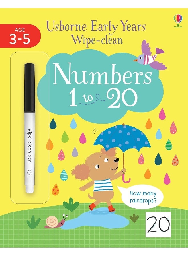 Early Years Wipe-Clean Numbers 1 to 20 