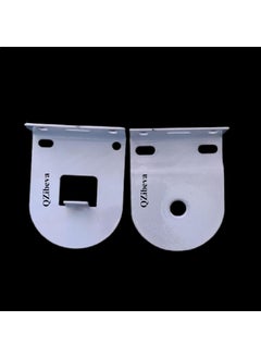 QZibeva QZIBEVA 1 Set Roller Blinds Holder and Mechanism Hardware Pack 2 Pcs Bracket1 Pcs Male 1 Pcs Female Control Unit Bead Chain 2 Pcs End Cap of Bottom Rods Item Code_ROB6  - Image 4