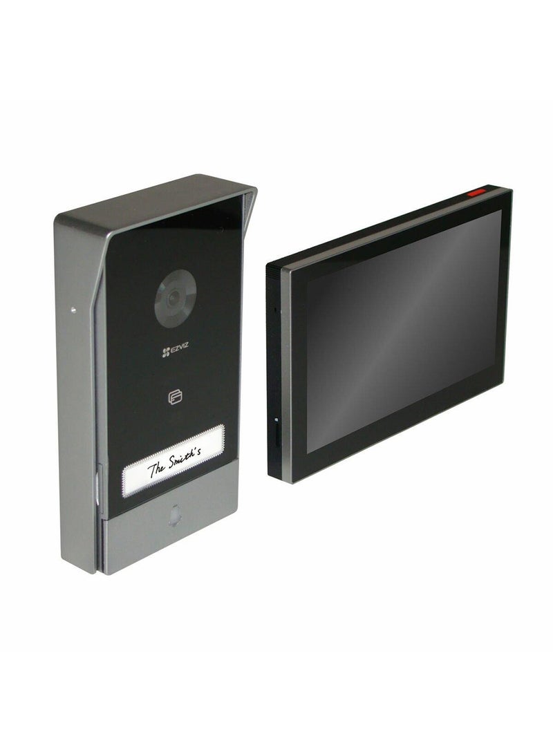 EZVIZ Smart Home Video Door phone 7Inch Color Touch Screen SilverBlack - Image 2