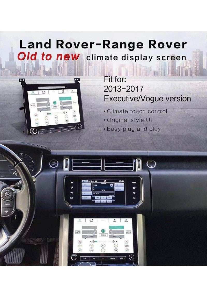 Vierex For Range Rover Vogue Climate Board AC Panel SVA LWB L405 2012-2018 Air Conditioning AC Board Touch Screen  - Image 3