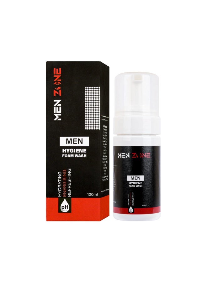 Men zone hygiene foam wash 100ml