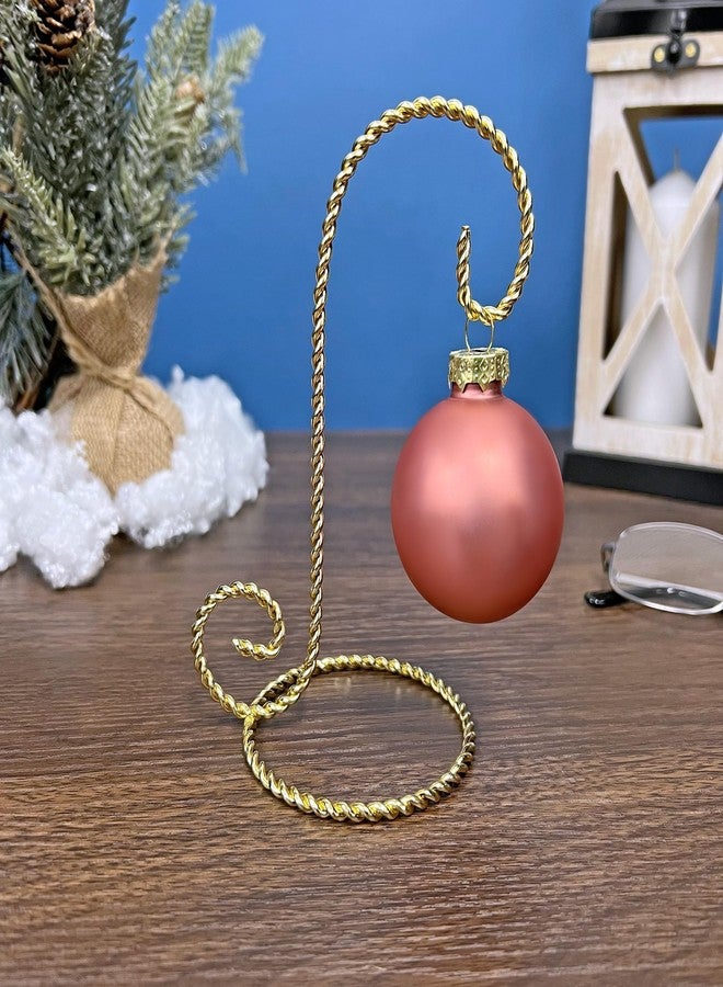 Bard's Small Twisted Gold-toned Ornament Stand, 5.5" H x 3" W x 3.5" D - Image 4