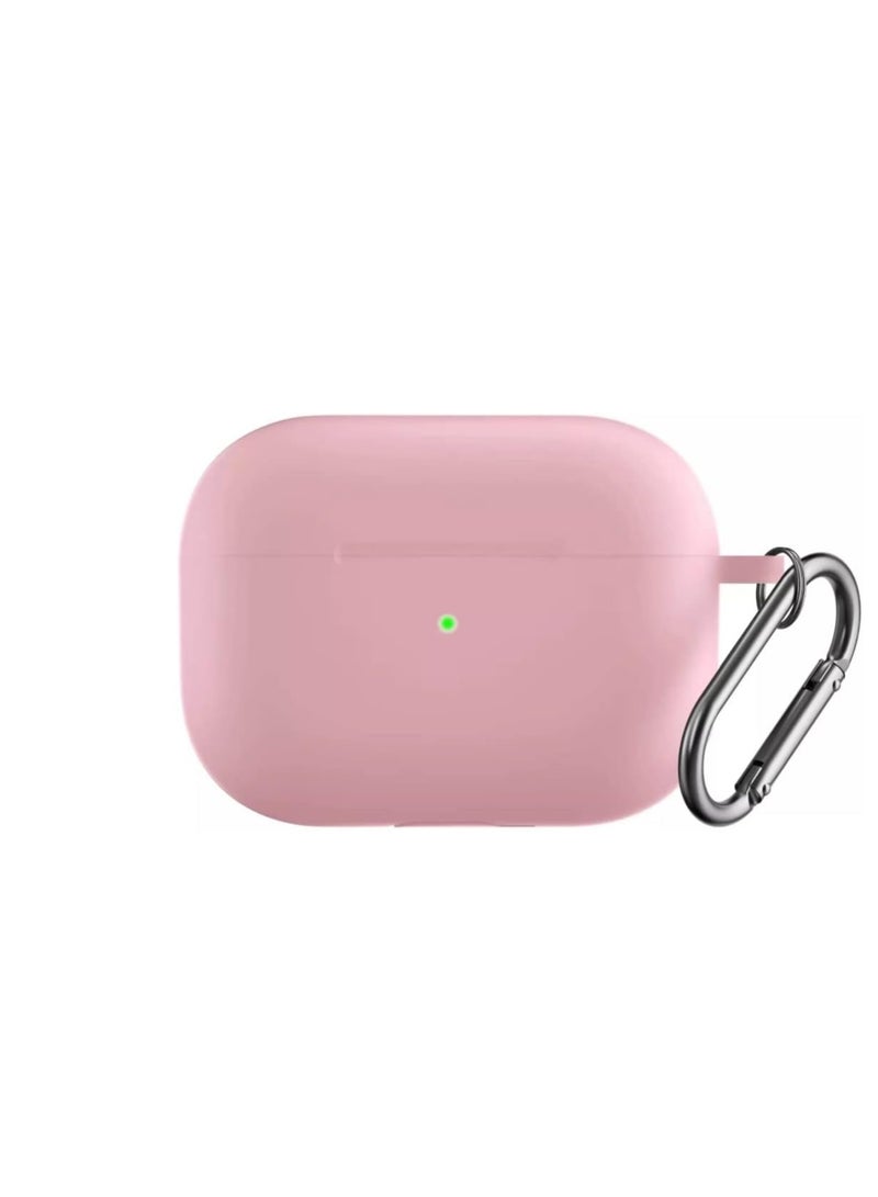 Case cover for Airpods pro 2 Full Protective Silicone Skin Accessories for Women Men (Rose) - Image 3