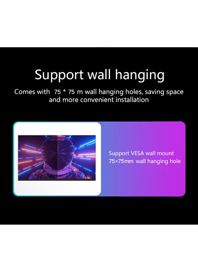 24" Inch GMX24W Gaming Monitor LED Panel Type, 180Hz Refresh Rate, 1ms Response Time,  Adaptive Sync and G-Sync Compatible, Adjustable Stand | White