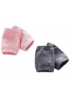 svk dream Baby Knee Pads For Crawling Anti Slip Padded Stretchable Elastic Cotton Soft Breathable Comfortable Knee Cap Elbow Safety Protector 1 Pair  - Image 4