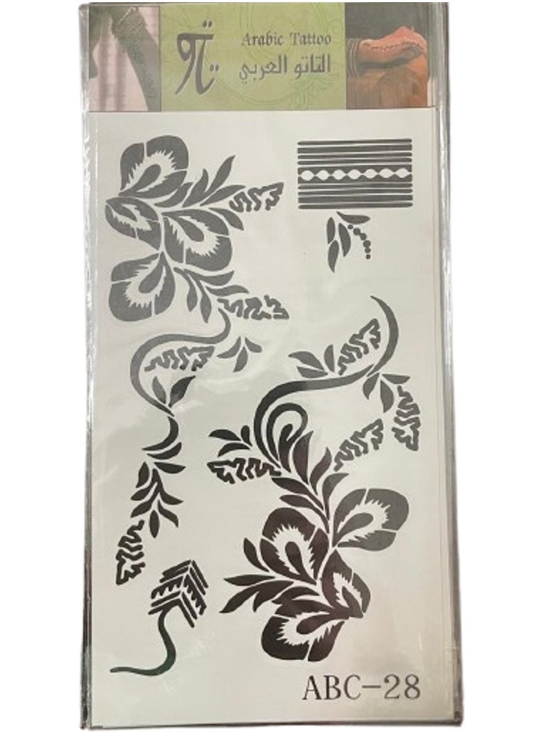 Generic Temporary Tattoo 