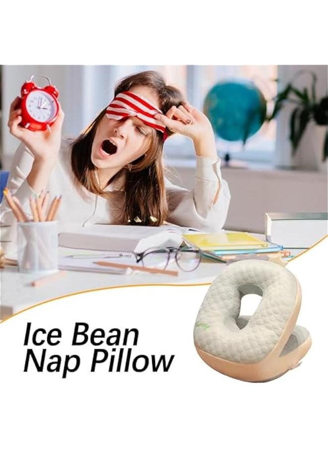 Generic - Office Nap Pillow | Desk Pillow Napping | Nap and Neck Support | Breathable Face Down Pillow, Supporting Sleep Pillow, Library Nap Pillow, Work Desk Nap, Home Nap Pillow, School Desk Nap Pillow - Image 1