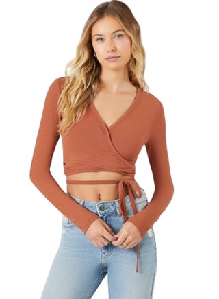 Surplice Wraparound Crop Top - pzsku/Z9F8ED9171F7A42C0DF58Z/45/_/1710420051/925c0569-2b6f-4b75-876d-d3cd26024887