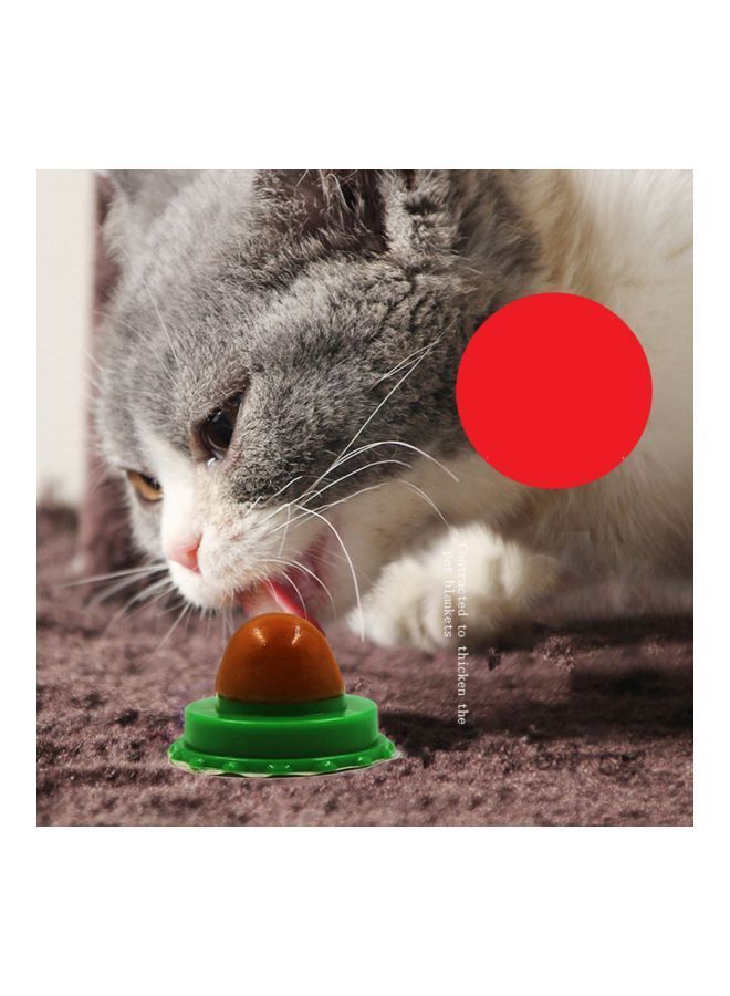 NIBEMINENT Cat Mint Ball Stick Dental Chew Green/Brown - Image 4