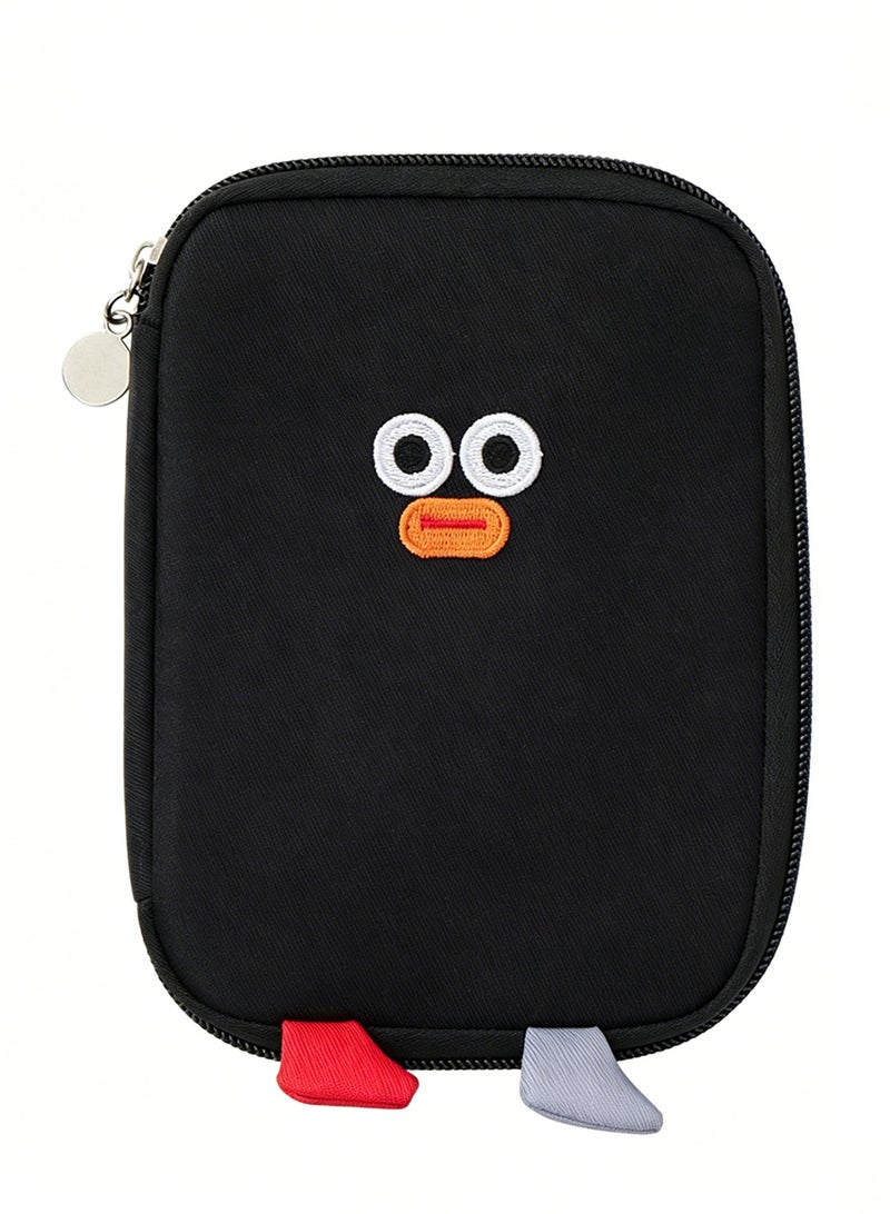 WEEKEIGHT Multi-Purpose Passport Holder & Travel Wallet – Fun, Stylish Travel Organizer with Multiple Compartments for Passport, Cards, Cash & Tickets – Durable & Secure Document Organizer - Image 1