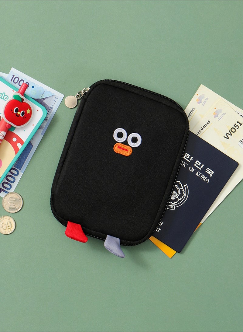 WEEKEIGHT Multi-Purpose Passport Holder & Travel Wallet – Fun, Stylish Travel Organizer with Multiple Compartments for Passport, Cards, Cash & Tickets – Durable & Secure Document Organizer - Image 4