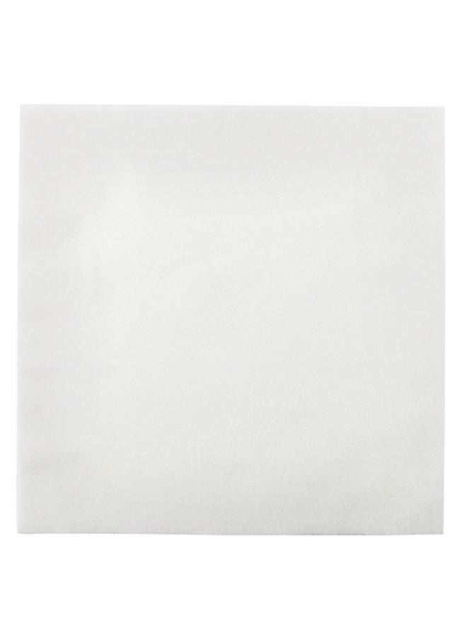 Restaurantware Luxenap 15.8 x 15.8 Inch Linen-Feel Napkins, 25 airlaid Disposable Napkins - Sustainable, Durable, White Paper Square Paper Napkins, For All Kinds Of Events  - Image 1