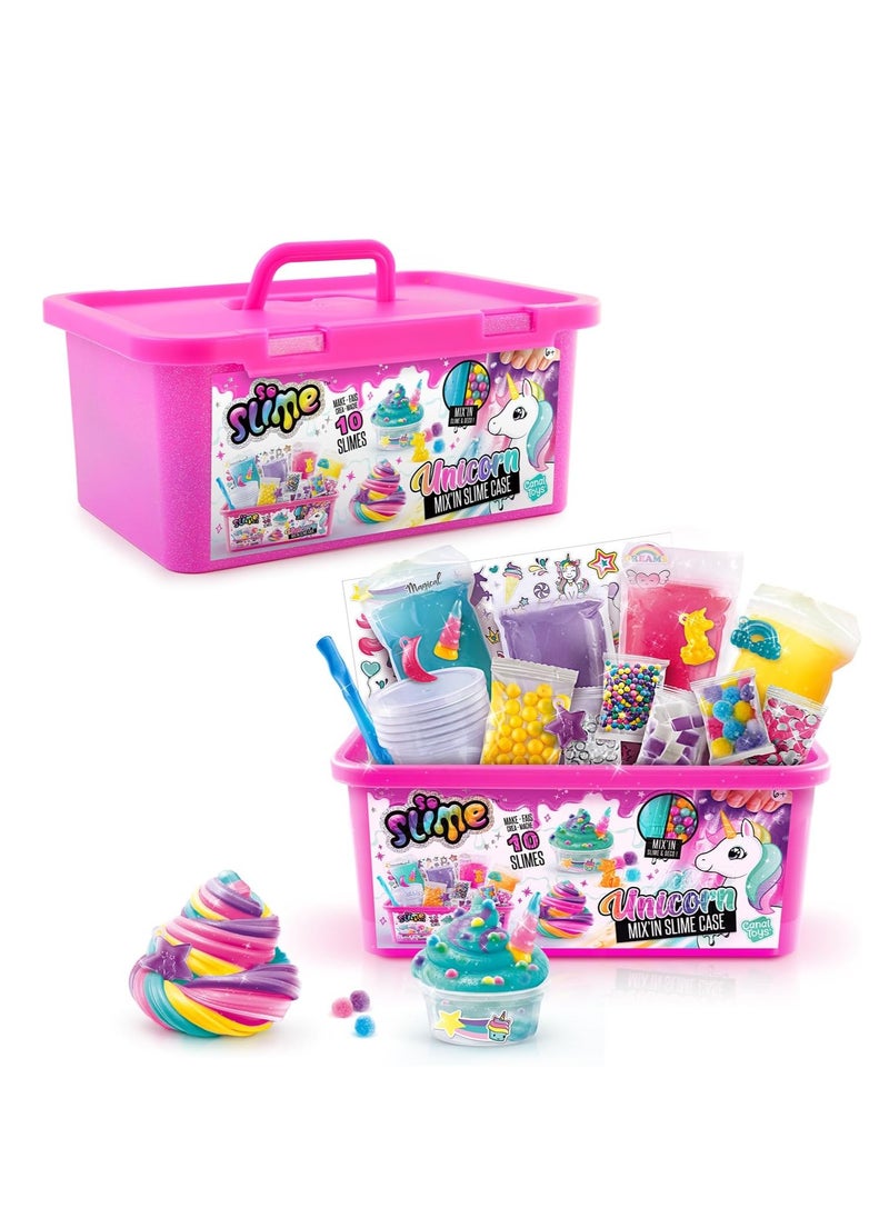 Canal Toys Slime Unicorn Mix In Slime Case - Assorted/Color May Vary  - Image 1