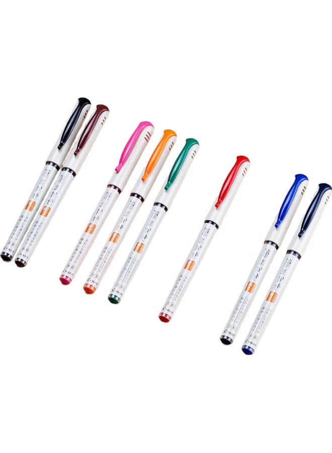 Pilot Colorful Scientific Soft Brush Pen, Large Capacity Ink, Fine Tip, Hand-Drawn Soft Pen, Calligraphy, Shouli Water Pen, Svfm-20Ef Ef Nozzle, Black - Image 2