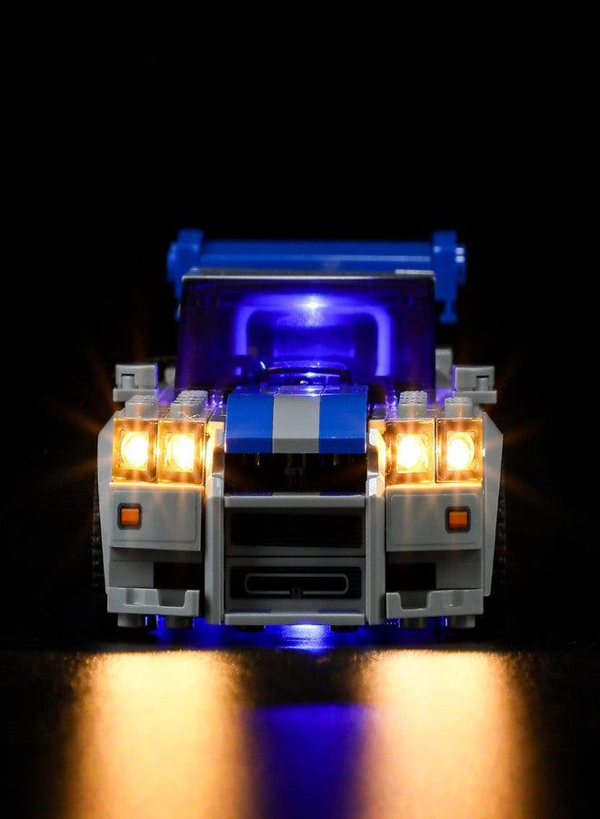 BRIKSMAX Led Lighting Kit for LEGO-76917 2 Fast 2 Furious Nissan Skyline GT-R (R34) - Compatible with Lego Building Blocks Model- Not Include Lego Set - Image 3