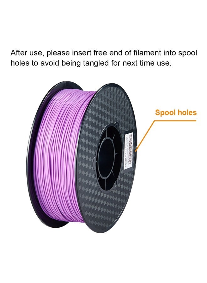 NIBEMINENT PLA 3D Printer Filament Purple - Image 3