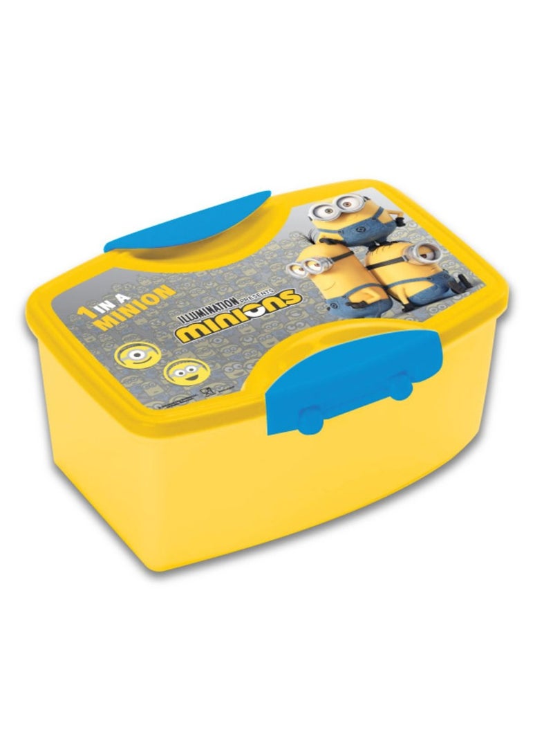 Minions Plastic Printed Lunch Box 