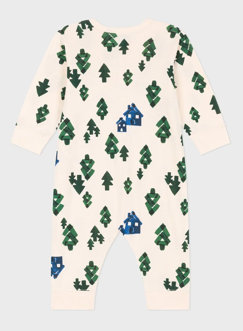 Petit Bateau Infant Printed Onesies