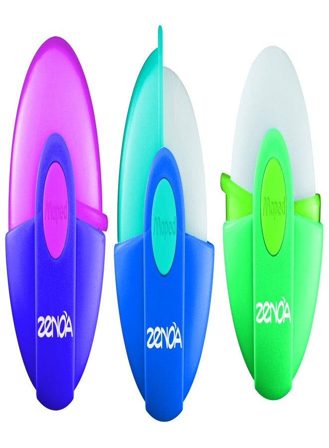Maped Helix USA Rubber Zenoa Eraser with Rotating Cover (Assorted) - Image 4