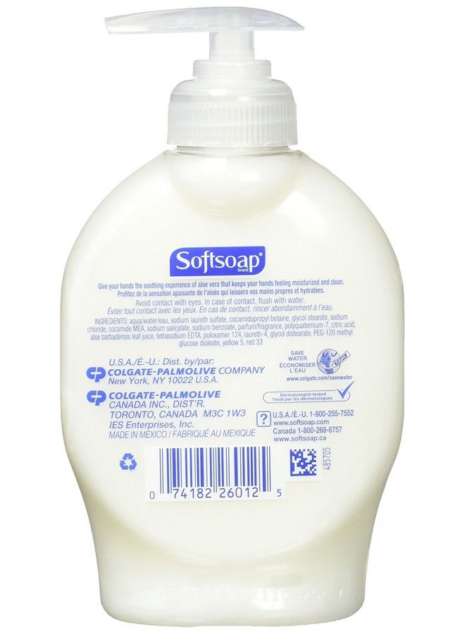 Softsoap Softsoap Moisturizing Liquid Hand Soap Soothing Aloe Vera 7.5 Oz (Pack Of 6) - Image 3