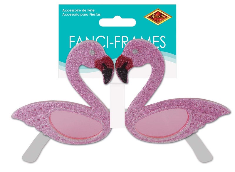 Beistle Glittered Flamingo Fanci-Frames - Image 4